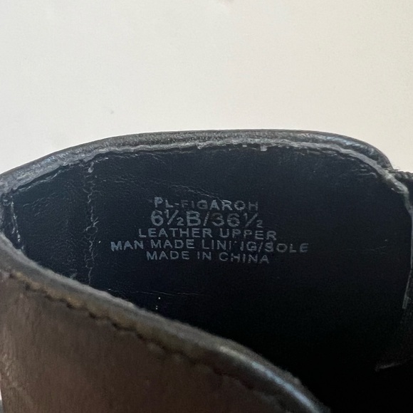 BCBGeneration Black Leather High Heel Booties 6.5 M - Picture 12 of 16